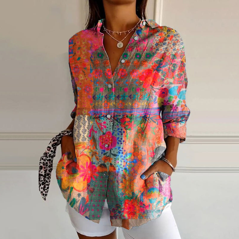Harper | Elegant Floral Blouse