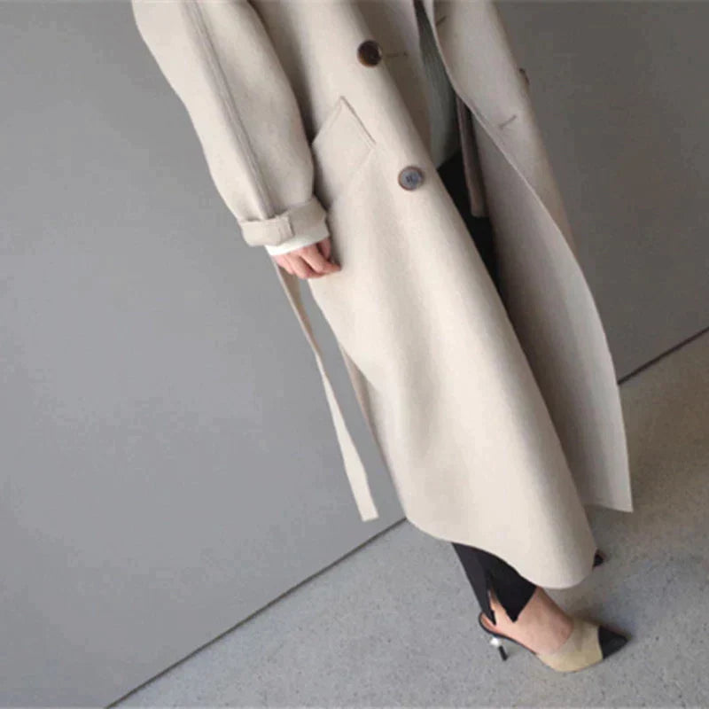 Alicia | Long Wool Coat