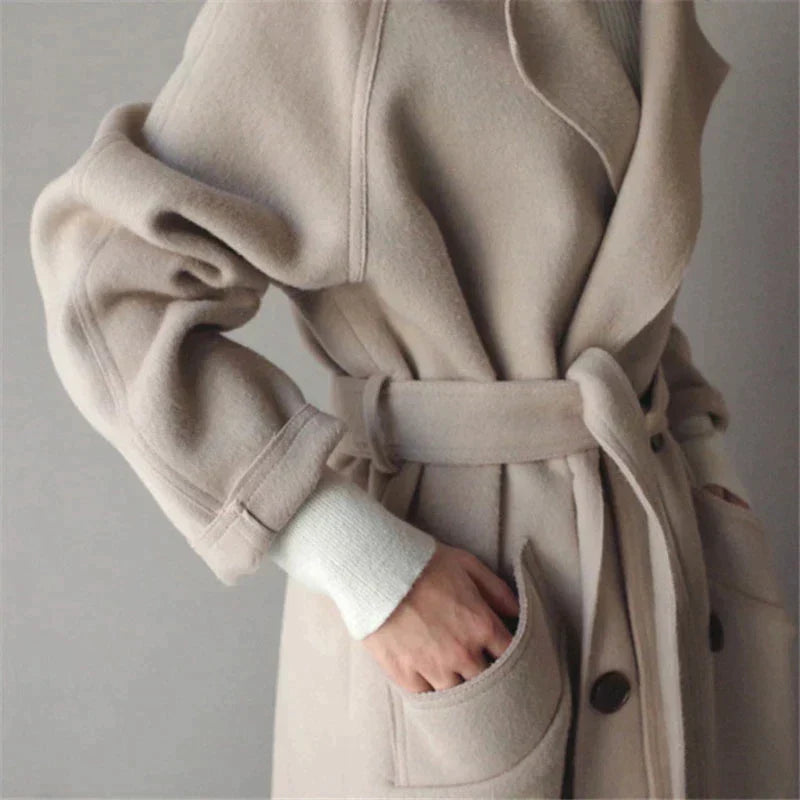 Alicia | Long Wool Coat