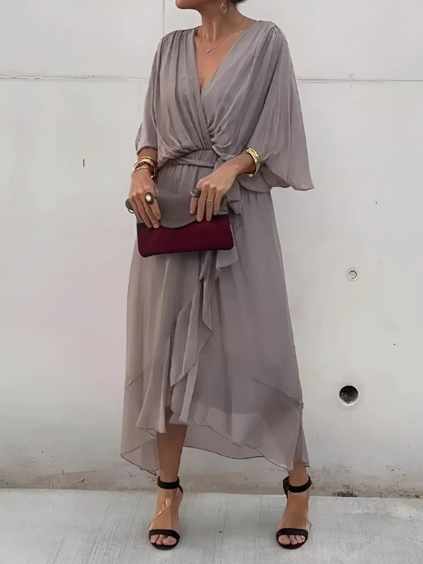 Seraphina | Timeless Wrap Midi Dress