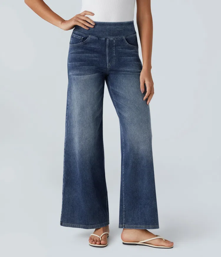 Mel | Comfortable high-waisted jeans
