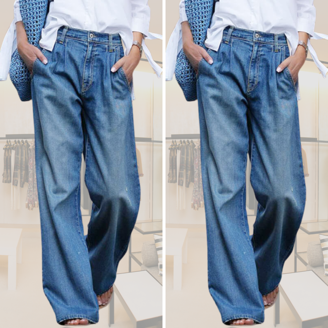 Julissa | Comfortable wide-cut jeans