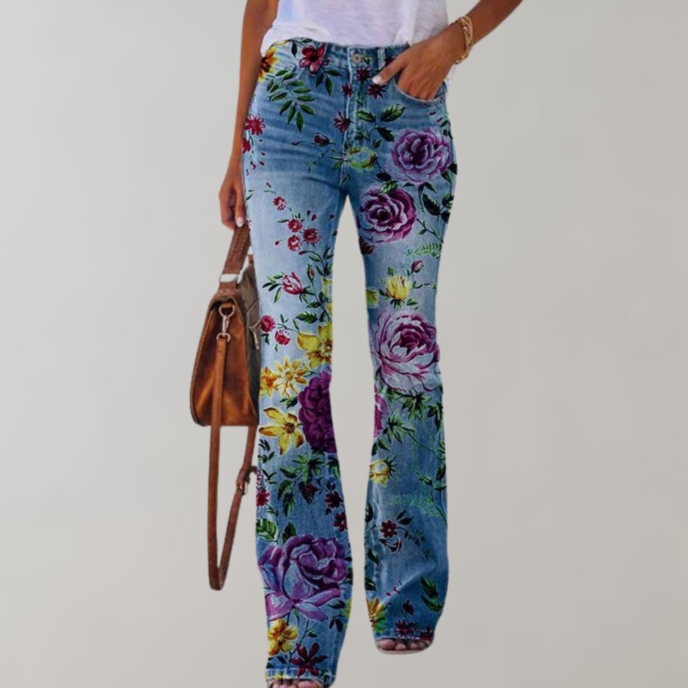 Reia | Jeans with flowers