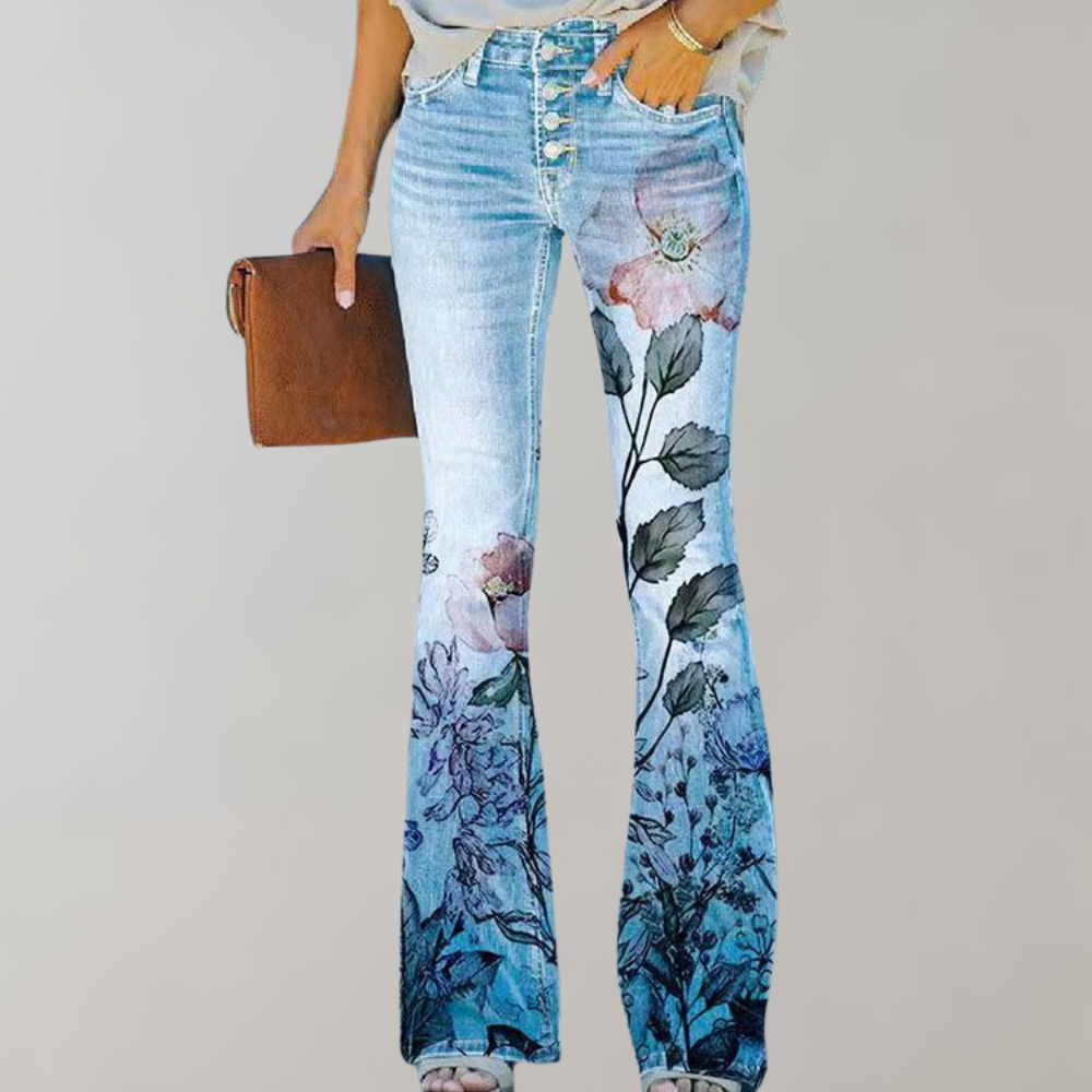 Reia | Jeans with flowers