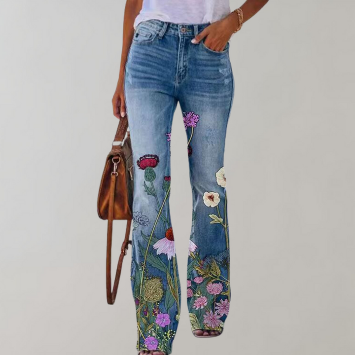 Reia | Jeans with flowers