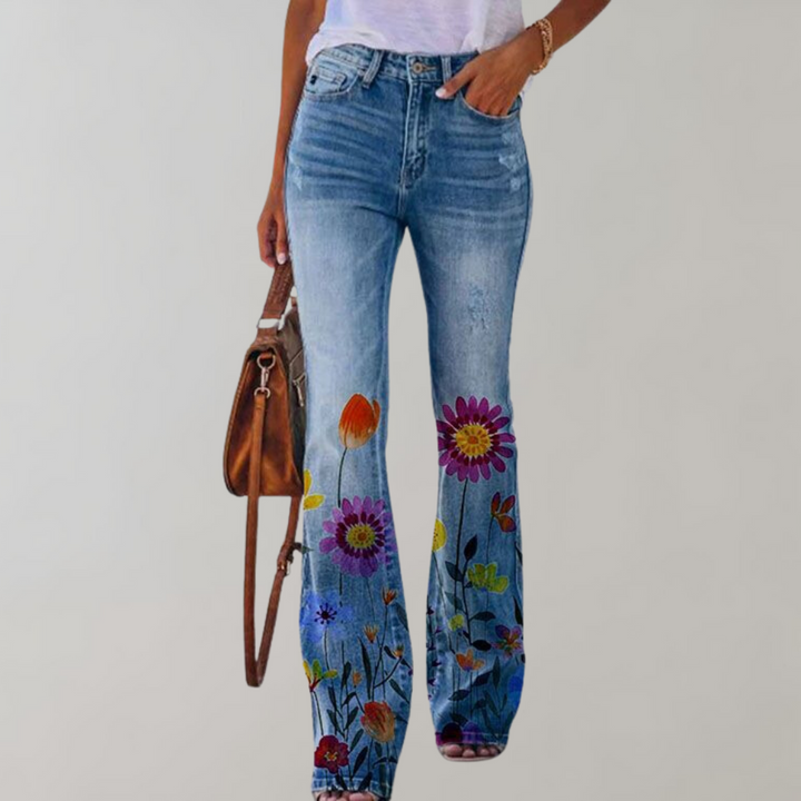 Reia | Jeans with flowers