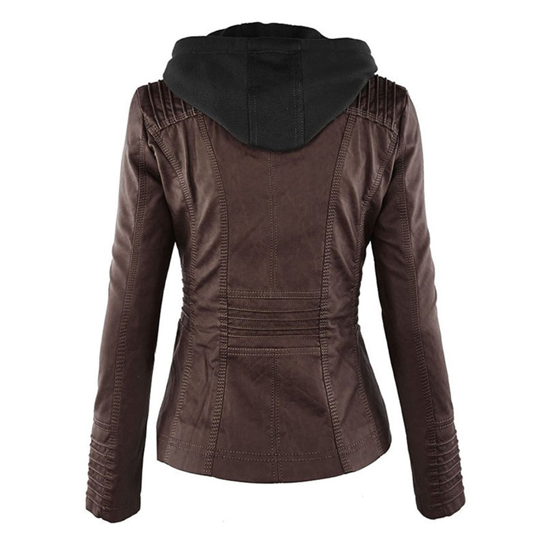 Vida | Leather Coat for Women