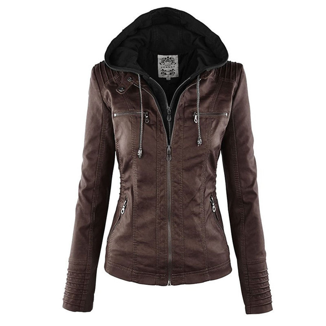 Vida | Leather Coat for Women