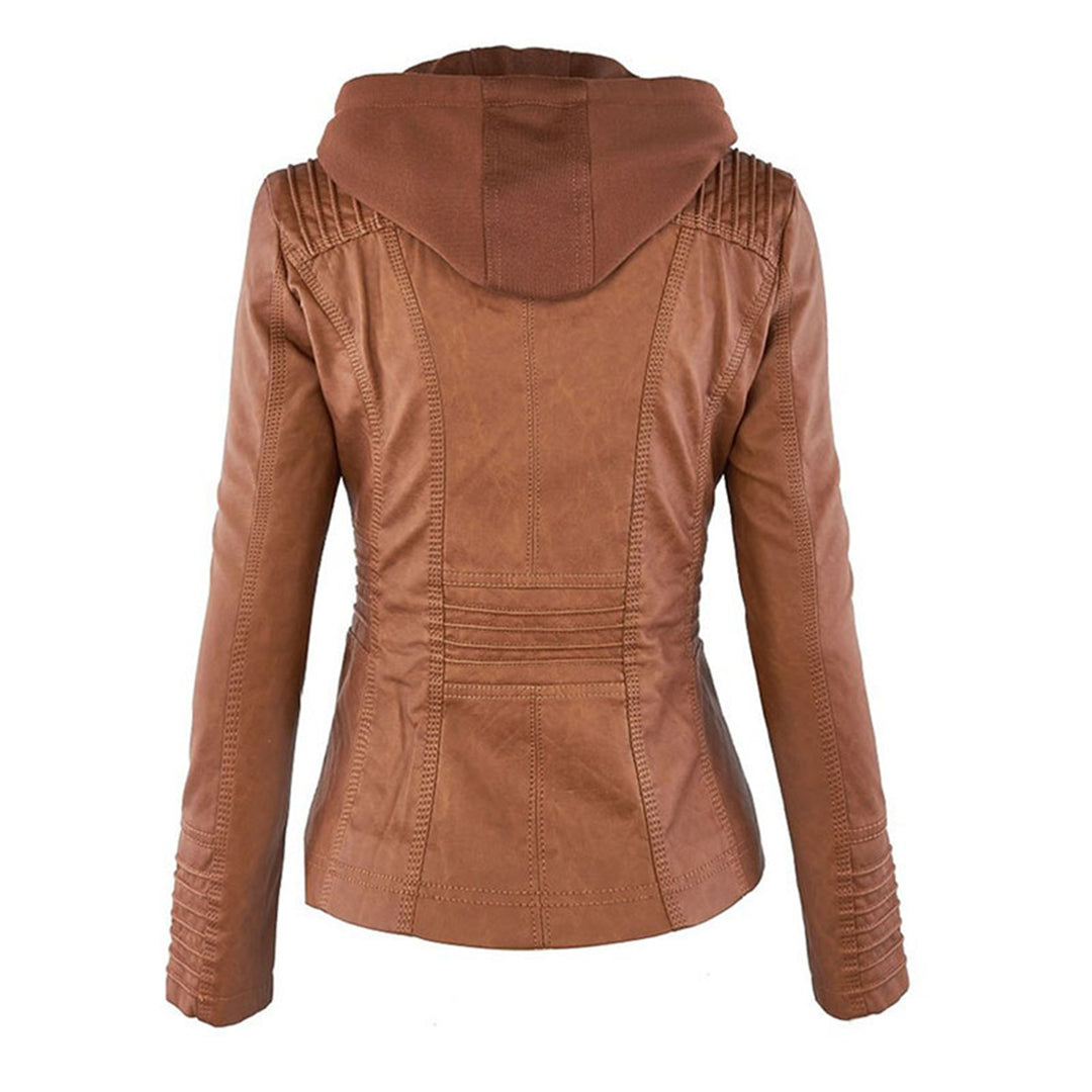 Vida | Leather Coat for Women