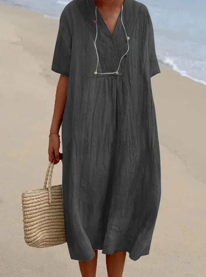 Nina | Linen Dress