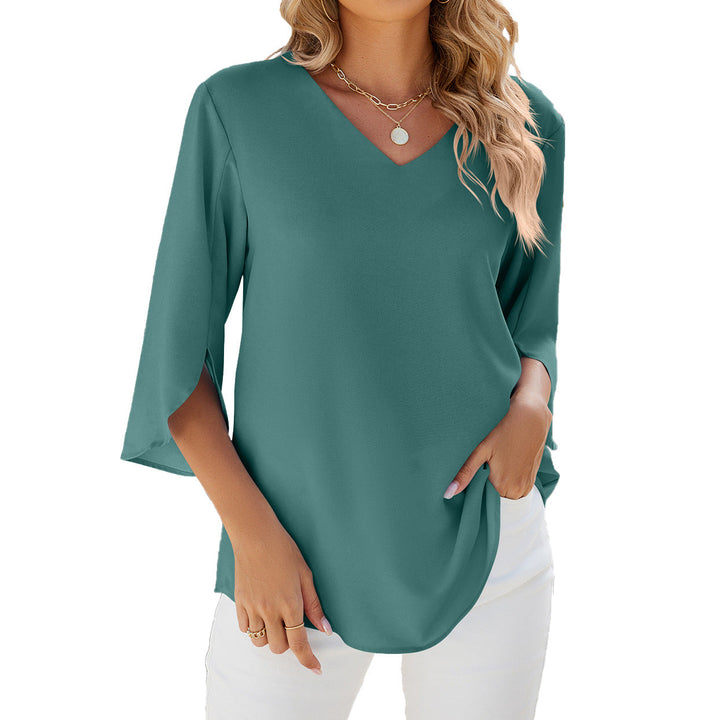 Aaliyah V-Neck Blouse