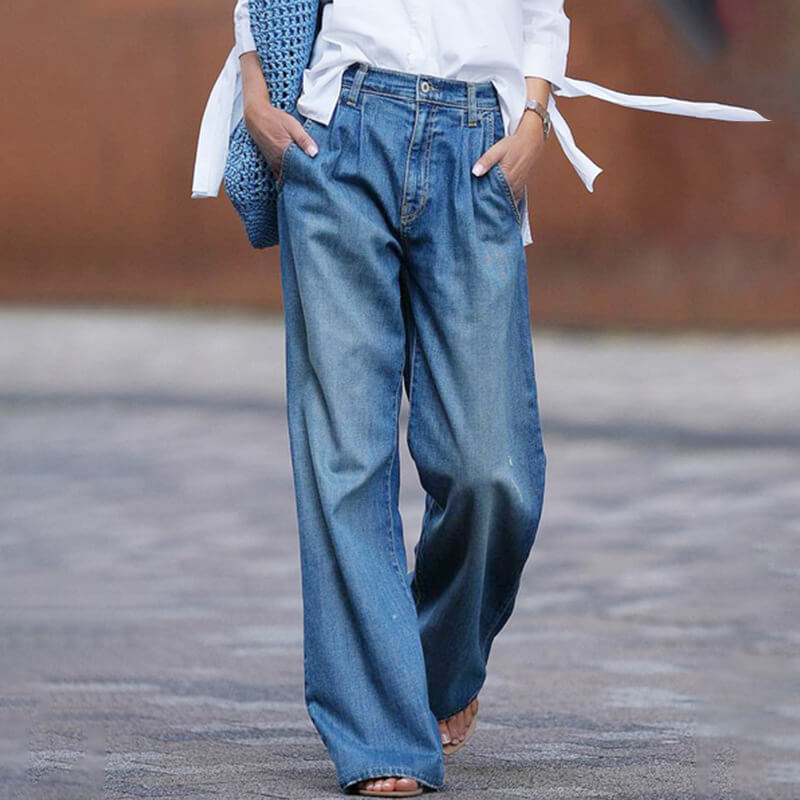 Julissa | Comfortable wide-cut jeans