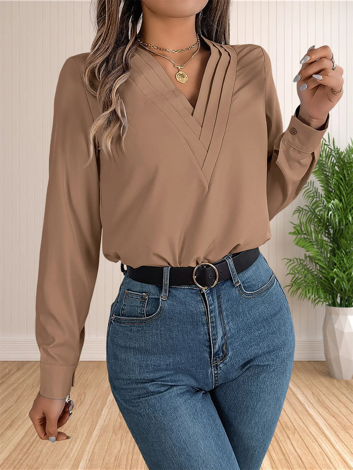 Pamela | Elegant Business Office Blouse