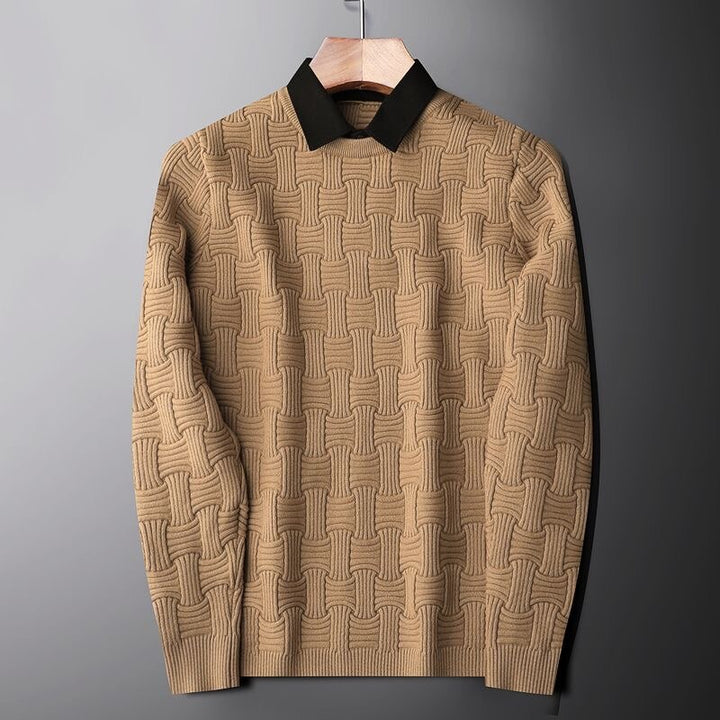 Finn | Elegant Polo Sweater