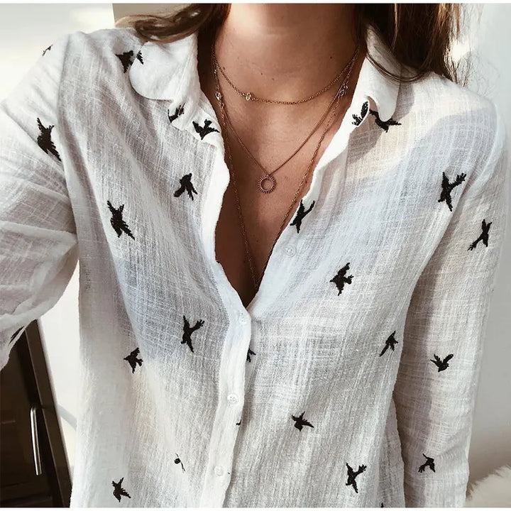 Lily | Women's Print Shirt