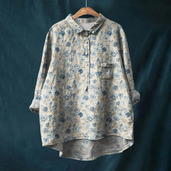 Liesa | Elegant Women's Floral Shirt