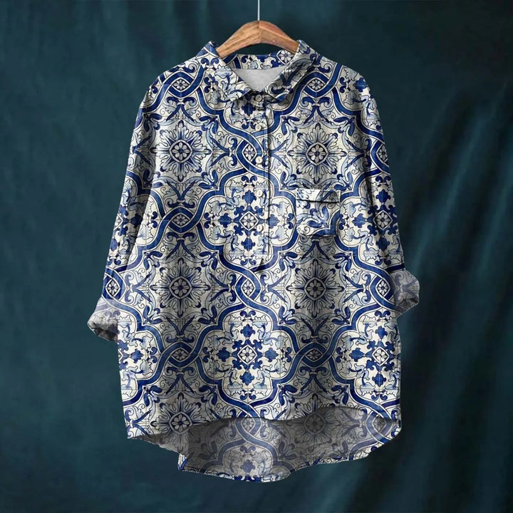 Liesa | Elegant Women's Floral Shirt