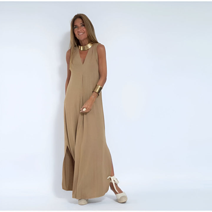 Delilah | Elegant long dress (+ Free Cardigan)