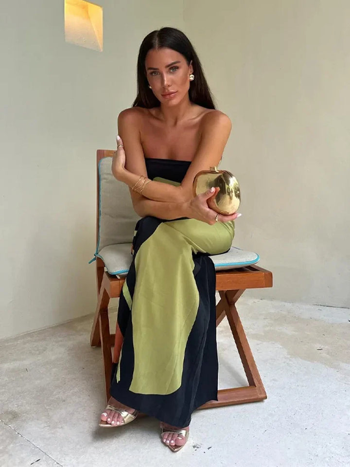 Violet | Strapless Dress