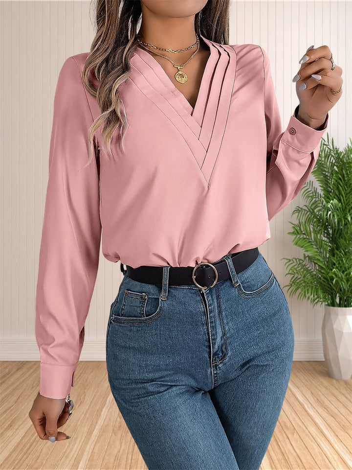 Pamela | Elegant Business Office Blouse