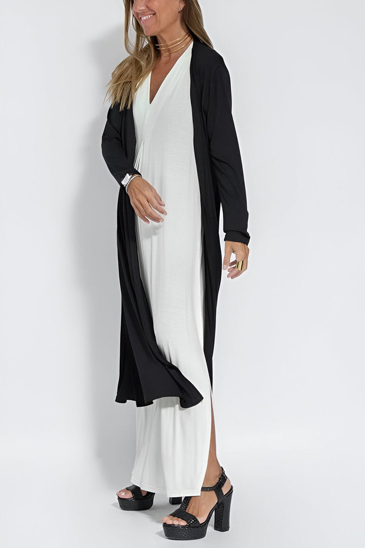 Delilah | Elegant long dress (+ Free Cardigan)