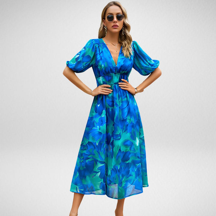 Nydia | Charming Dress with V-Neck
