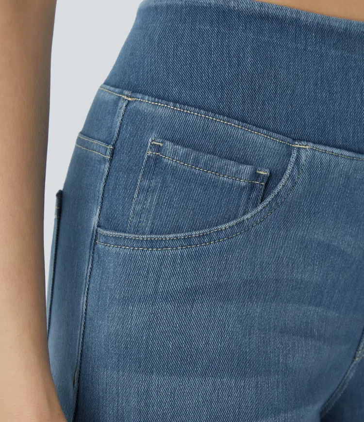 Mel | Comfortable high-waisted jeans