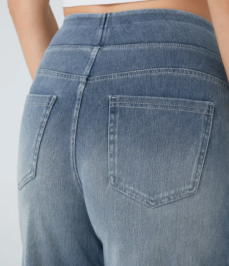 Mel | Comfortable high-waisted jeans