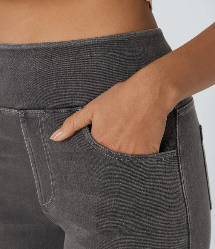 Mel | Comfortable high-waisted jeans