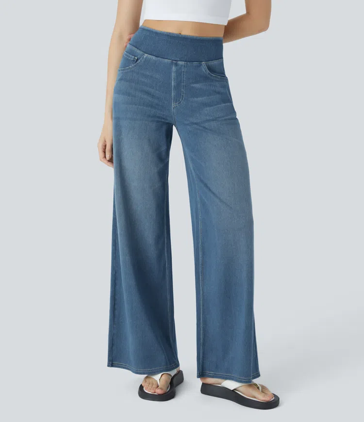 Mel | Comfortable high-waisted jeans