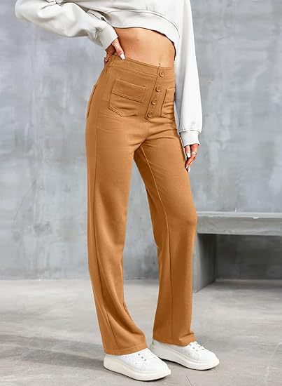 Laura | High-waisted Elastic Casual Pants