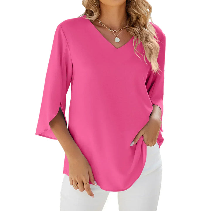 Aaliyah V-Neck Blouse