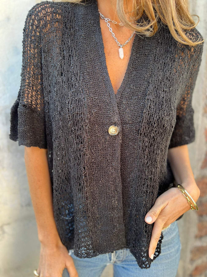 Ivonie | Elegant Textured Top