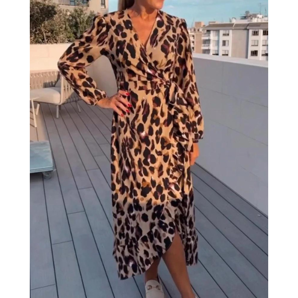 Quinn | Luxe Leopard Dress